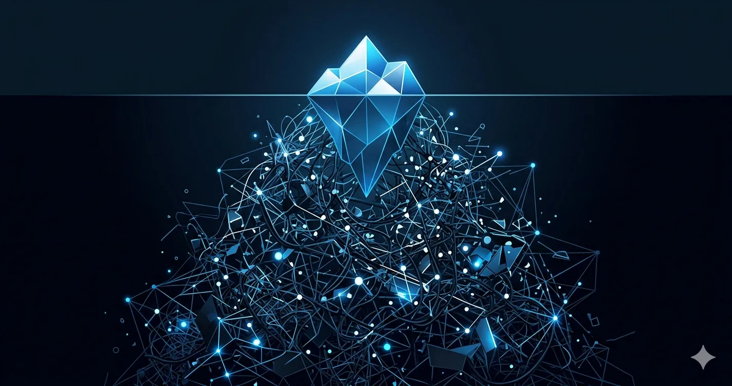 Technical debt iceberg